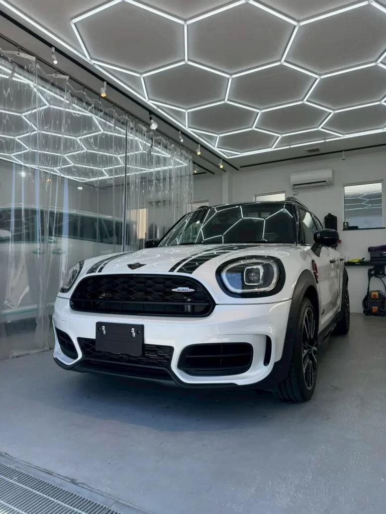 【ミニクーパー クロスオーバー】ファインラボ セラミック ポールダルトン施工