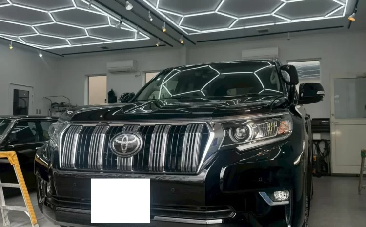 【トヨタ ランドクルーザー プラド】ファインラボ セラミックウルトラ＋徹底研磨施工