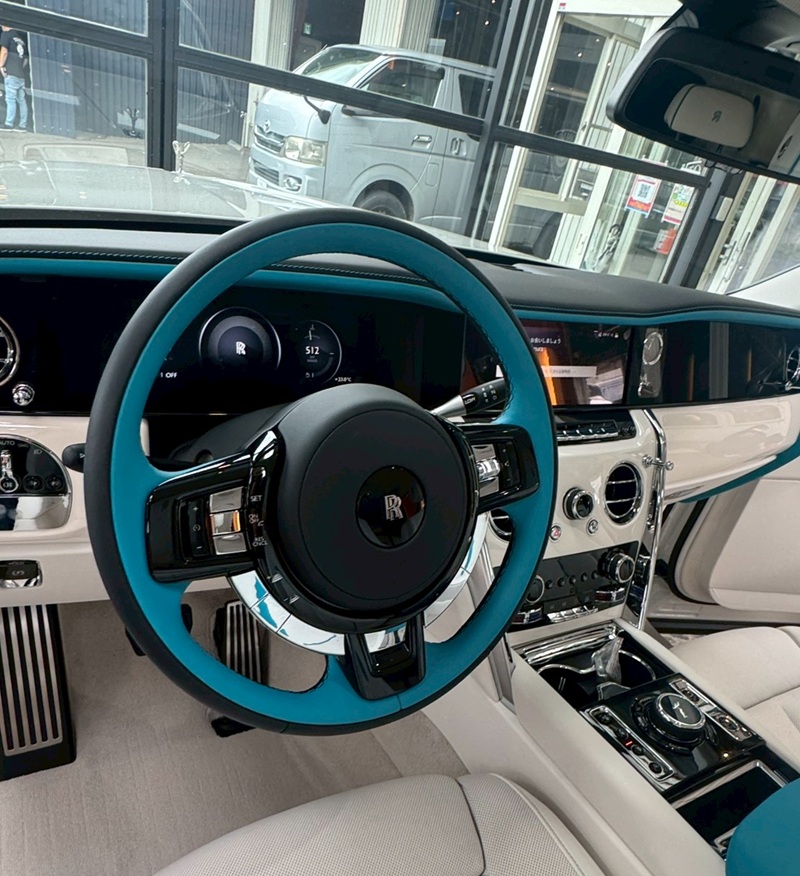 【ロールスロイス カリナン】内装、スタレックスレザーシートコーティングフルカバーセット施工のご紹介