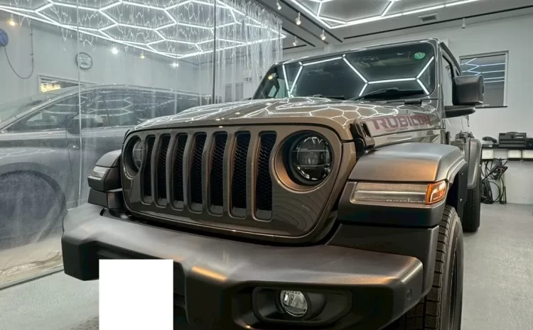 【Jeep ラングラー ルビコン】メンテナンス施工