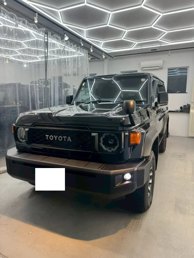 【トヨタ ランドクルーザー70】ファインラボ ポールダルトン コーティング施工