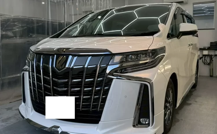 【トヨタ アルファード】メンテナンス施工