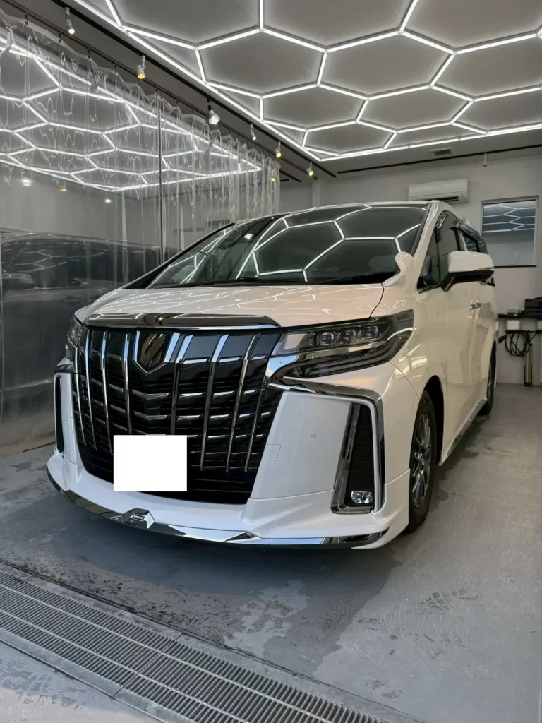 【トヨタ アルファード】メンテナンス施工