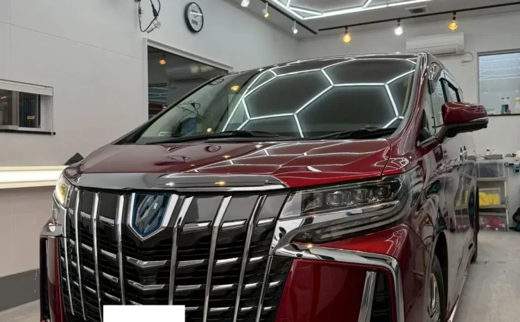 【トヨタ アルファード】ファインラボ セラミックウルトラコーティング施工事例