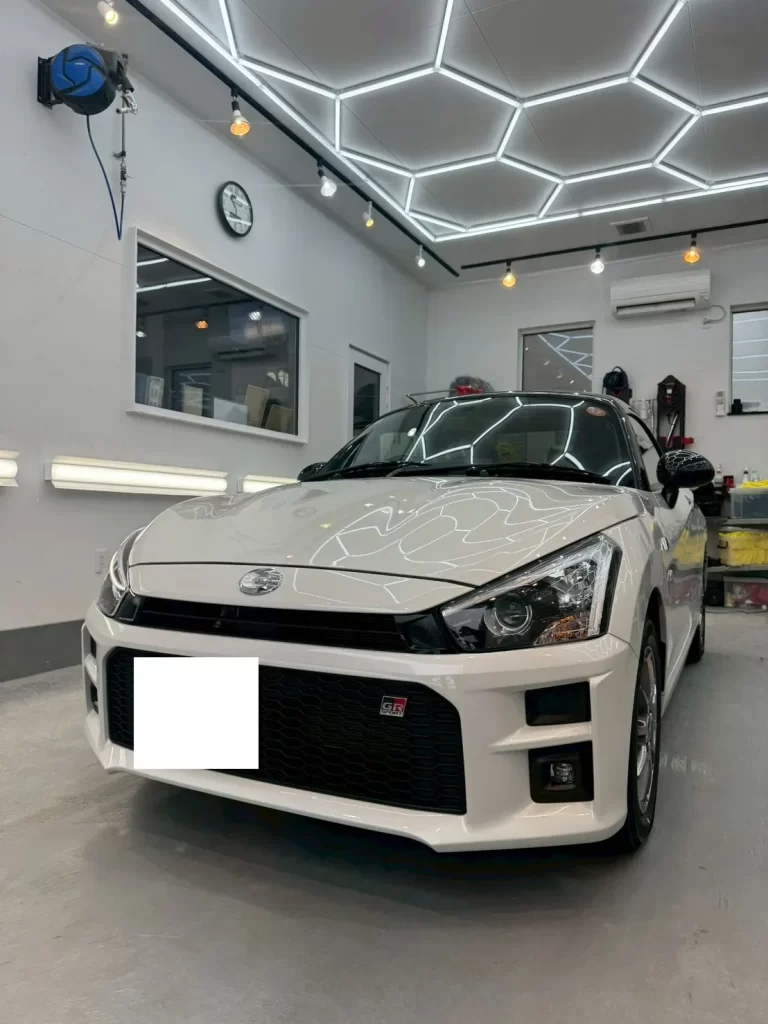 【ダイハツ GRコペン】ファインラボ セラミックウルトラ+オリジナルセラミックコーティング施工事例