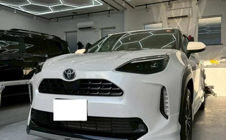 【トヨタ ヤリスクロス】ファインラボ セラミックウルトラ+オリジナルセラミックコーティング施工事例