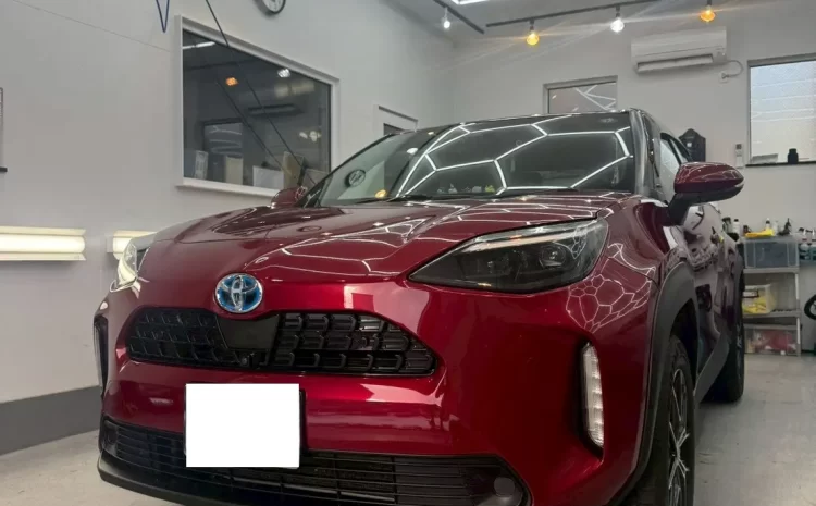 【トヨタ ヤリスクロス】ファインラボ セラミックウルトラ+オリジナルセラミックコーティング施工事例