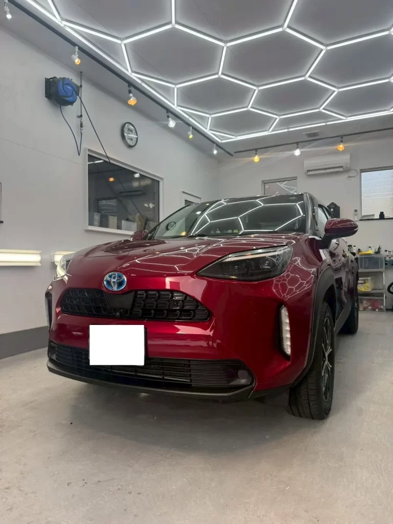 【トヨタ ヤリスクロス】ファインラボ セラミックウルトラ+オリジナルセラミックコーティング施工事例