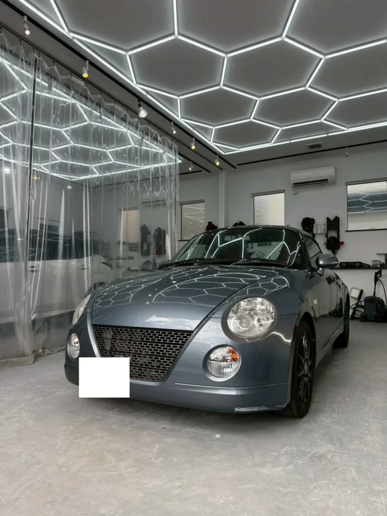 【ダイハツ コペン】復元研磨・徹底研磨、セラミックディテーラーコーティング施工事例