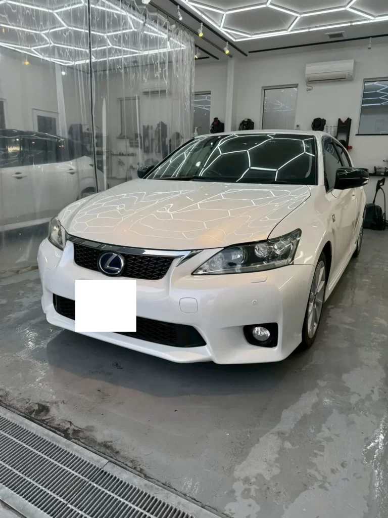 【レクサス　CT】メンテナンス施工