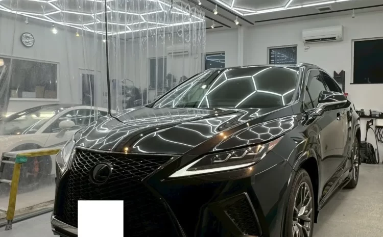 【レクサス　RX】メンテナンス施工＋メンテナンス研磨