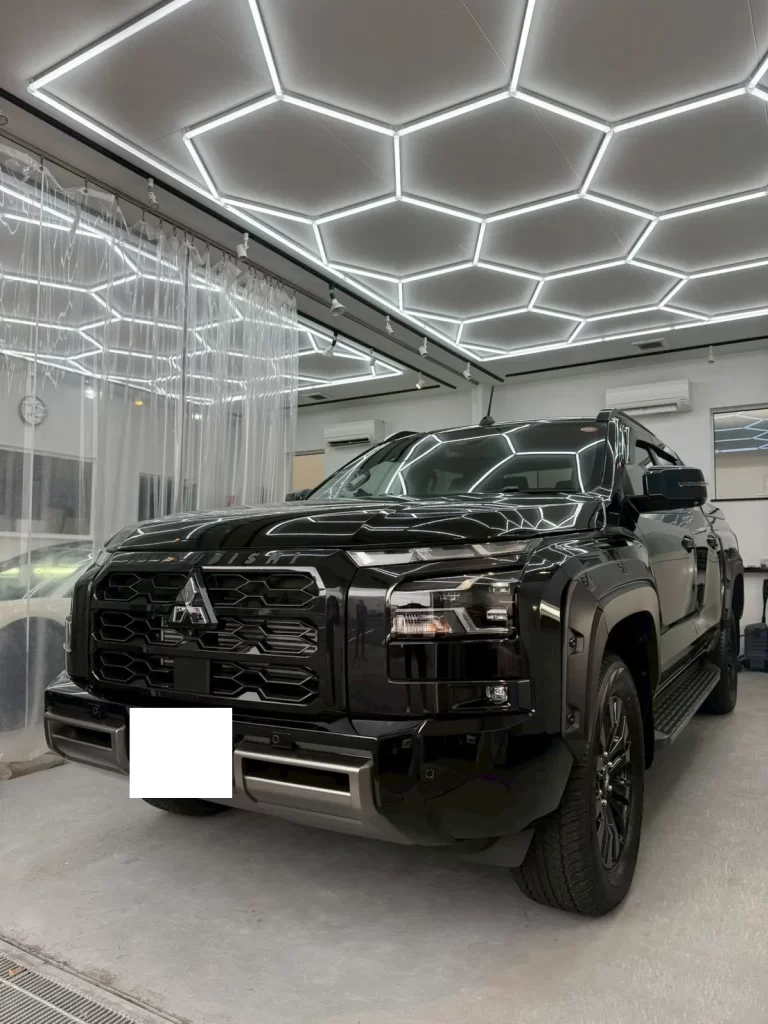 【三菱　トライトン】ファインラボ セラミックポールダルトンコーティング施工事例