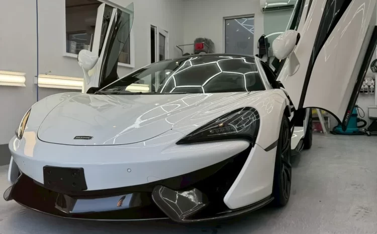 【マクラーレン　570S】ファインラボ セラミックウルトラ+オリジナルセラミックコーティング施工事例