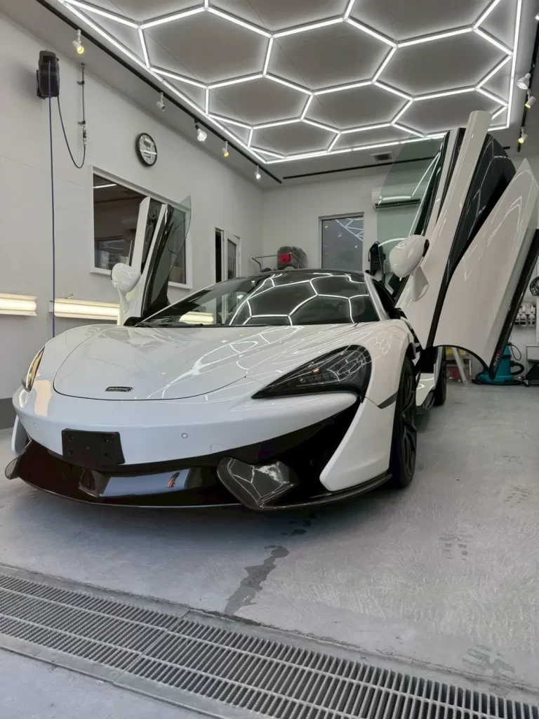 【マクラーレン　570S】ファインラボ セラミックウルトラ+オリジナルセラミックコーティング施工事例